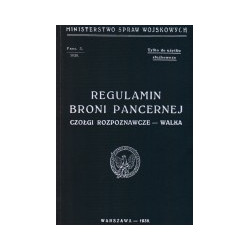 Regulamin broni pancernej. Czołgi rozpoznawcze - walka
