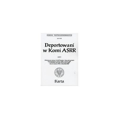 Deportowani w Komi ASRR, cz. 2