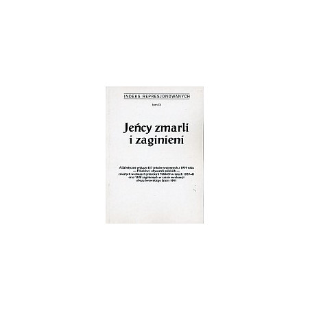 Jeńcy zmarli i zaginieni