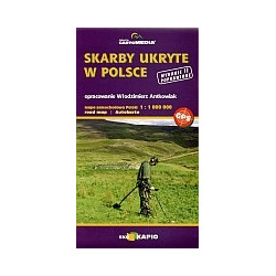Skarby ukryte w Polsce mapa