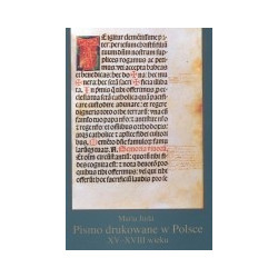 Pismo drukowane w Polsce XV-XVIII wieku