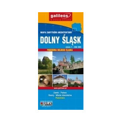 Dolny Śląsk - mapa zabytków architektury