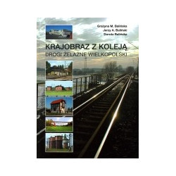 Krajobraz z koleją. Drogi żelazne Wielkopolski