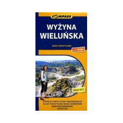 Wyżyna Wieluńska - mapa turystyczna