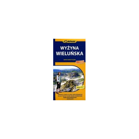 Wyżyna Wieluńska - mapa turystyczna