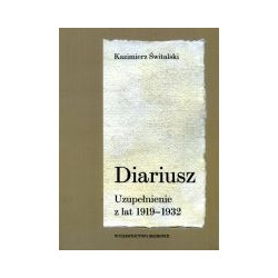 Diariusz Uzupełnienie z lat 1919-1932