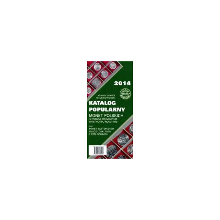 Katalog popularny (2014) monet polskich i z Polską związanych wybitych po roku 1915