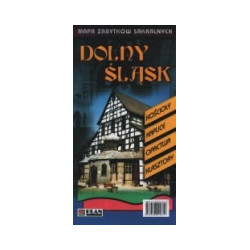 Dolny Śląsk - mapa zabytków sakralnych