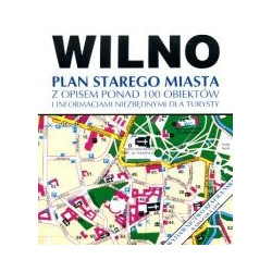 Wilno Plan Starego Miasta