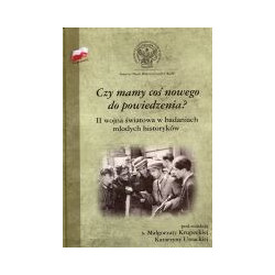 Czy mamy coś nowego do powiedzenia?