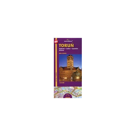 Toruń plan miasta 1:25 000