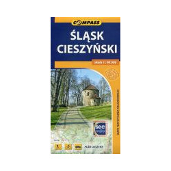 Śląsk Cieszyński - mapa turystyczno-krajobrazowa