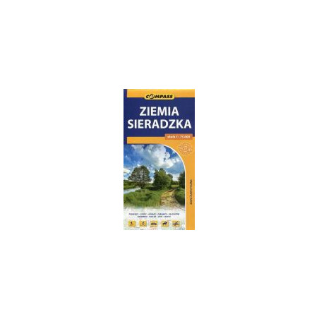 Ziemia Sieradzka - mapa turystyczna