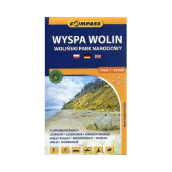 Wyspa Wolin. Woliński Park Narodowy - mapa turystyczna