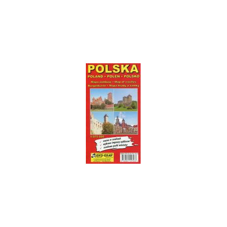 Polska - mapa zamków