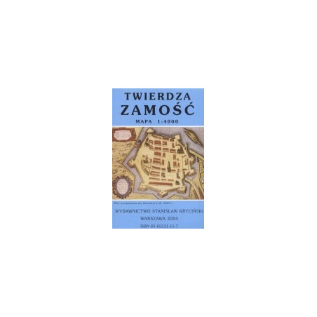 Twierdza Zamość - mapa