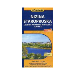 Nizina Staropruska - mapa turystyczna