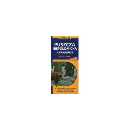 Puszcza Niepołomicka Niepołomice 1:35 000