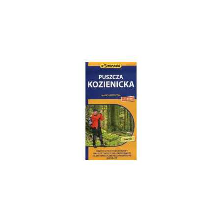 Puszcza Kozienicka Mapa turystyczna 1:50 000