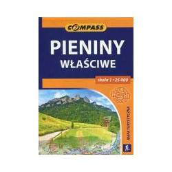 Pieniny Właściwe - mapa turystyczna 1:25000
