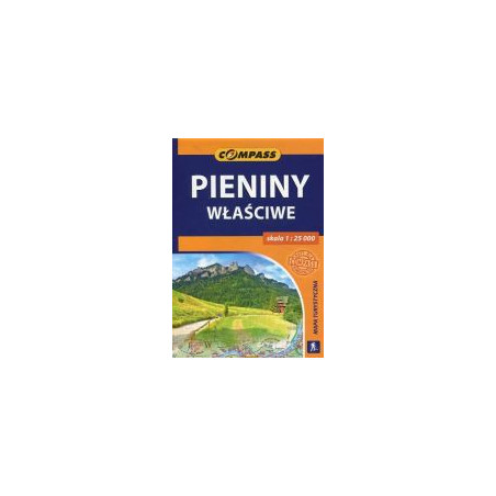 Pieniny Właściwe - mapa turystyczna 1:25000