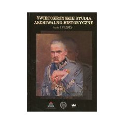 Świętokrzyskie Studia Archiwalno-Historyczne tom IV/2015