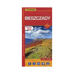 Bieszczady Mapa turystyczna 1:50 000