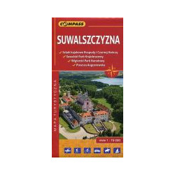 Suwalszczyzna mapa turystyczna 1:75 000