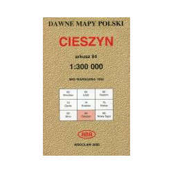 Cieszyn mapa WIG