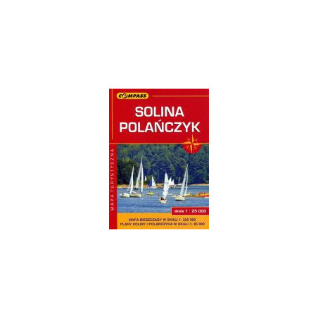 Solina, Polańczyk, Bieszczady - mapa turystyczna