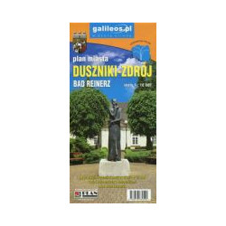 Duszniki-Zdrój Plan miasta 1:10 000