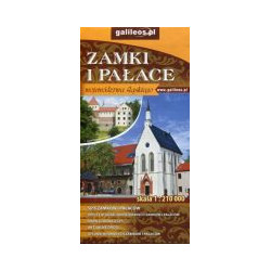 Zamki i pałace województwa śląskiego - mapa 1:210000