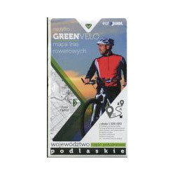 Green Velo mapa rowerowa Województwo podlaskie. Część południowa