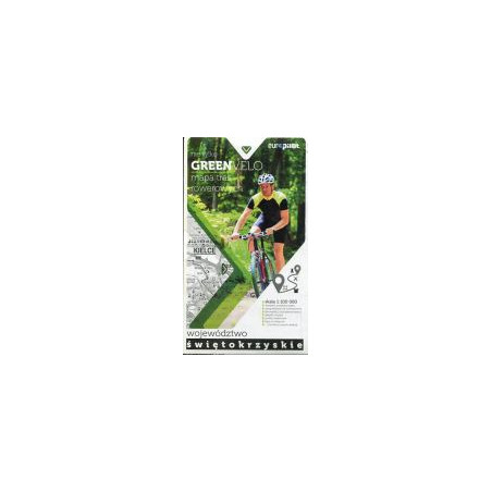 Green Velo mapa rowerowa Województwo świętokrzyskie