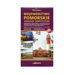 Województwo pomorskie. Atrakcje turystyczne - mapa