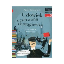 Człowiek z czerwoną chorągiewką