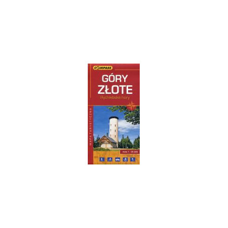 Góry Złote, Rychlebske hory - mapa turystyczna 1:35 000