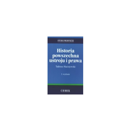 Historia powszechna ustroju i prawa