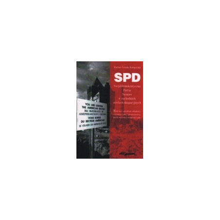 SPD. Socjaldemokratyczna Partia Niemiec w zachodnich strefach okupacyjnych.