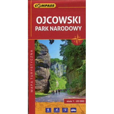 Ojcowski Park Narodowy mapa turystyczna 1:20 000