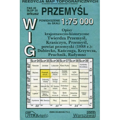 Przemyśl - mapa WIG 1:75 000