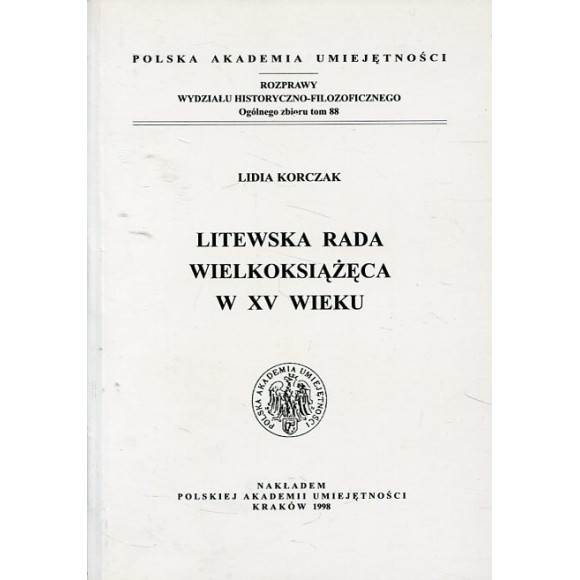 Litewska rada wielkoksiążęca w XV wieku
