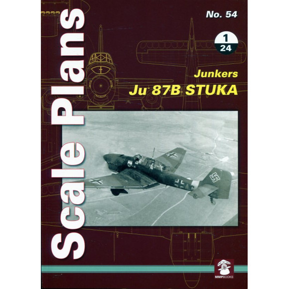 Scale Plans No. 54 Junkers Ju 87B STUKA 1/24