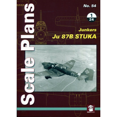 Scale Plans No. 54 Junkers Ju 87B STUKA 1/24