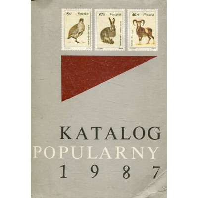 Katalog popularny znaczków pocztowych ziem polskich 1987