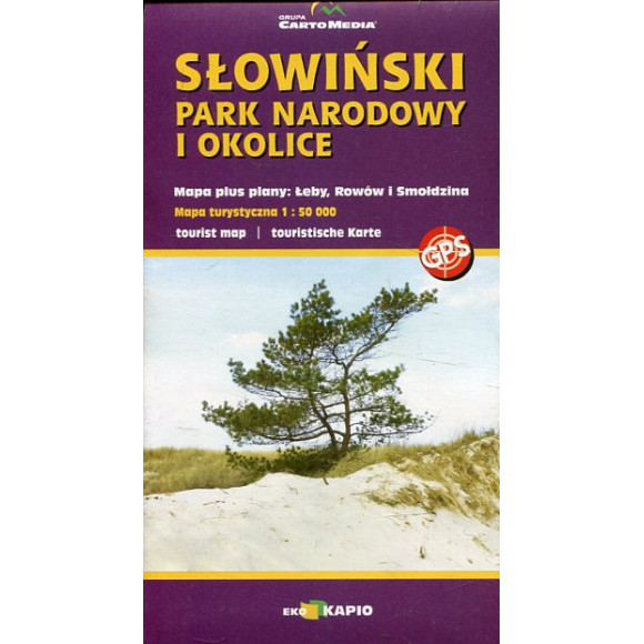 Słowiński Park Narodowy mapa turystyczna 1:50 000