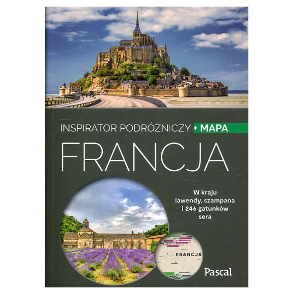 Francja Inspirator Podróżniczy + mapa