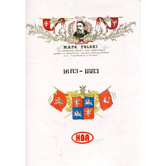 Mapa Polski 1683-1883 Reprint