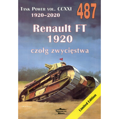 487 Renault FT 1920 czołg zwycięstwa Tank Power vol. CCXXI