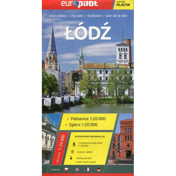 Łódź plan miasta 1:24 500 (Europilot)